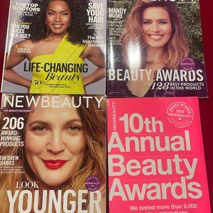 *2 DAY SALE* New Beauty Magazine Catalogs Make Up Skin Care Tips 2019-2020 x4
